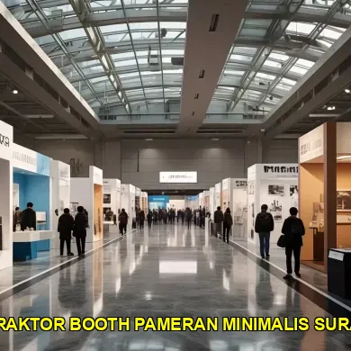 5 Langkah Memilih Kontraktor Booth Pameran Minimalis di Tunjungan Plaza